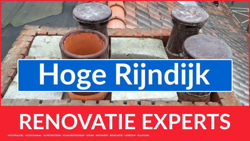 complete schoorsteen restauratie in Hoge Rijndijk